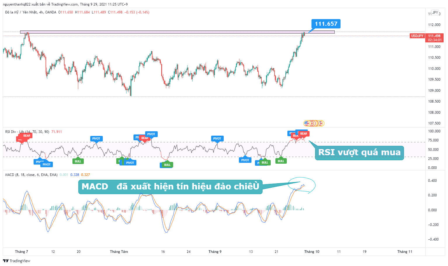 Phân tích giá USD/JPY: Cơ hội SELL trong tuần!