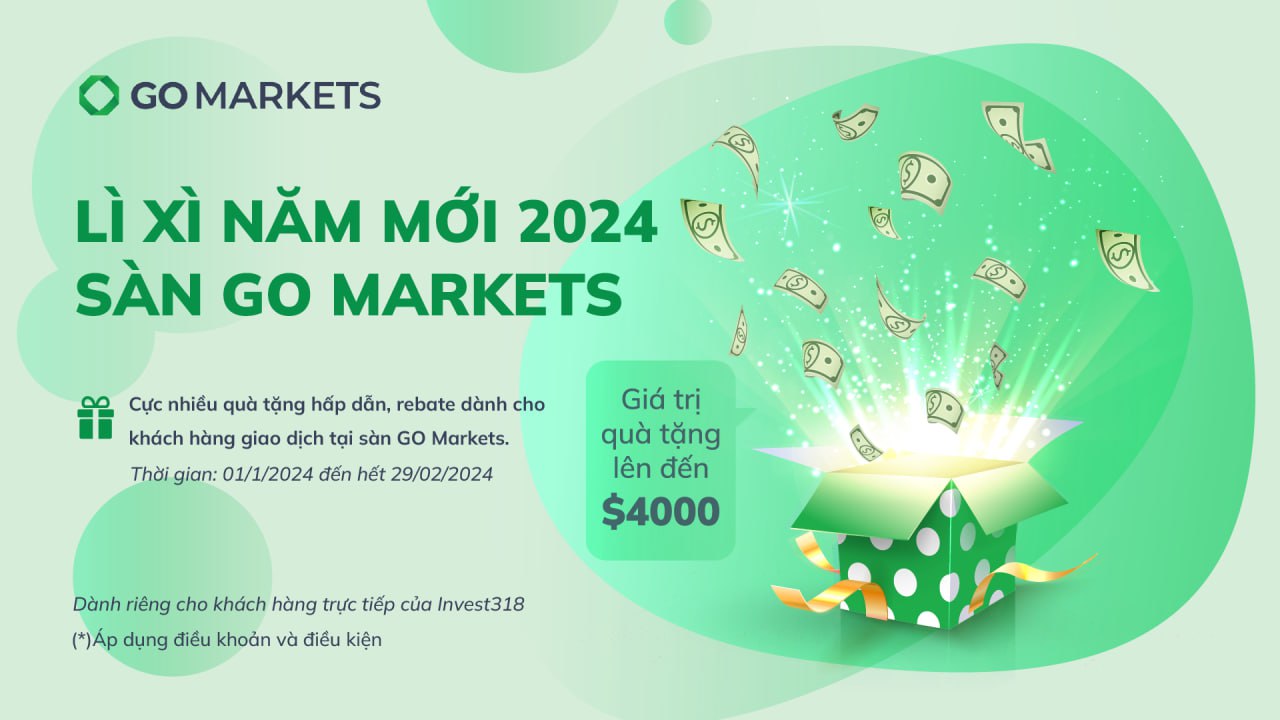 GO MARKETS LÌ XÌ CHO KHÁCH HÀNG NĂM MỚI 2024